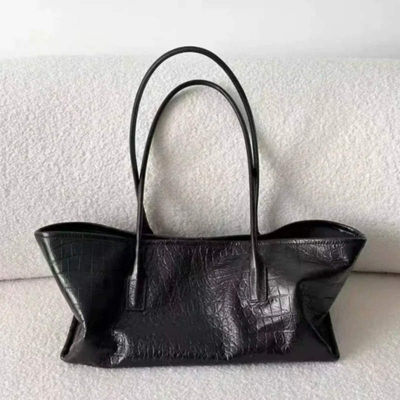 Luxury Bags Tote - Luxuriöse Retro-Handtasche aus weichem PU-Leder mit