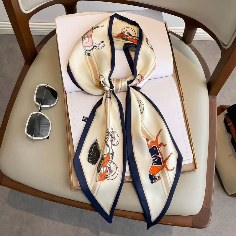 Luxury Bags China - Luxus Design Seide Dünne Kopfbedeckung Schal