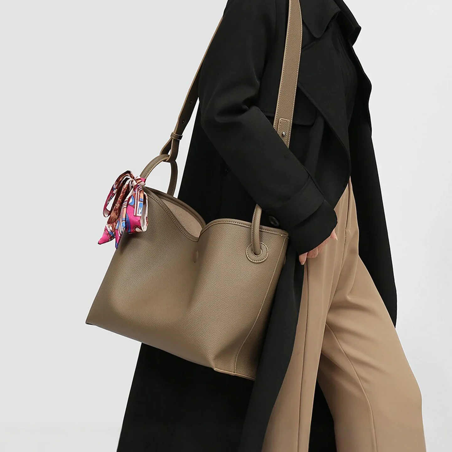 Luxury Bags Leather - Leichte Luxus-Handtasche für Damen aus PU-Leder