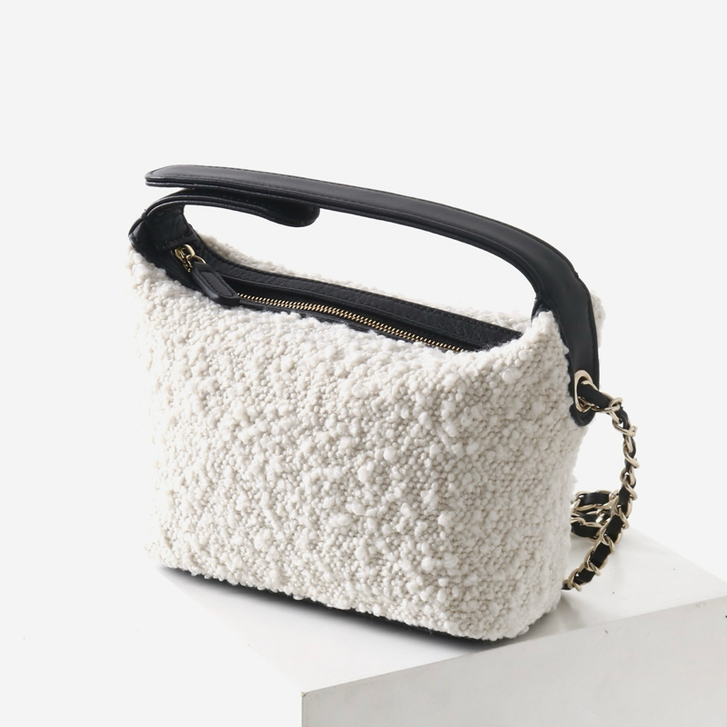 Luxury Bags Leather - Klassische Mini-Hobo-Taschen aus Leder für Damen,
