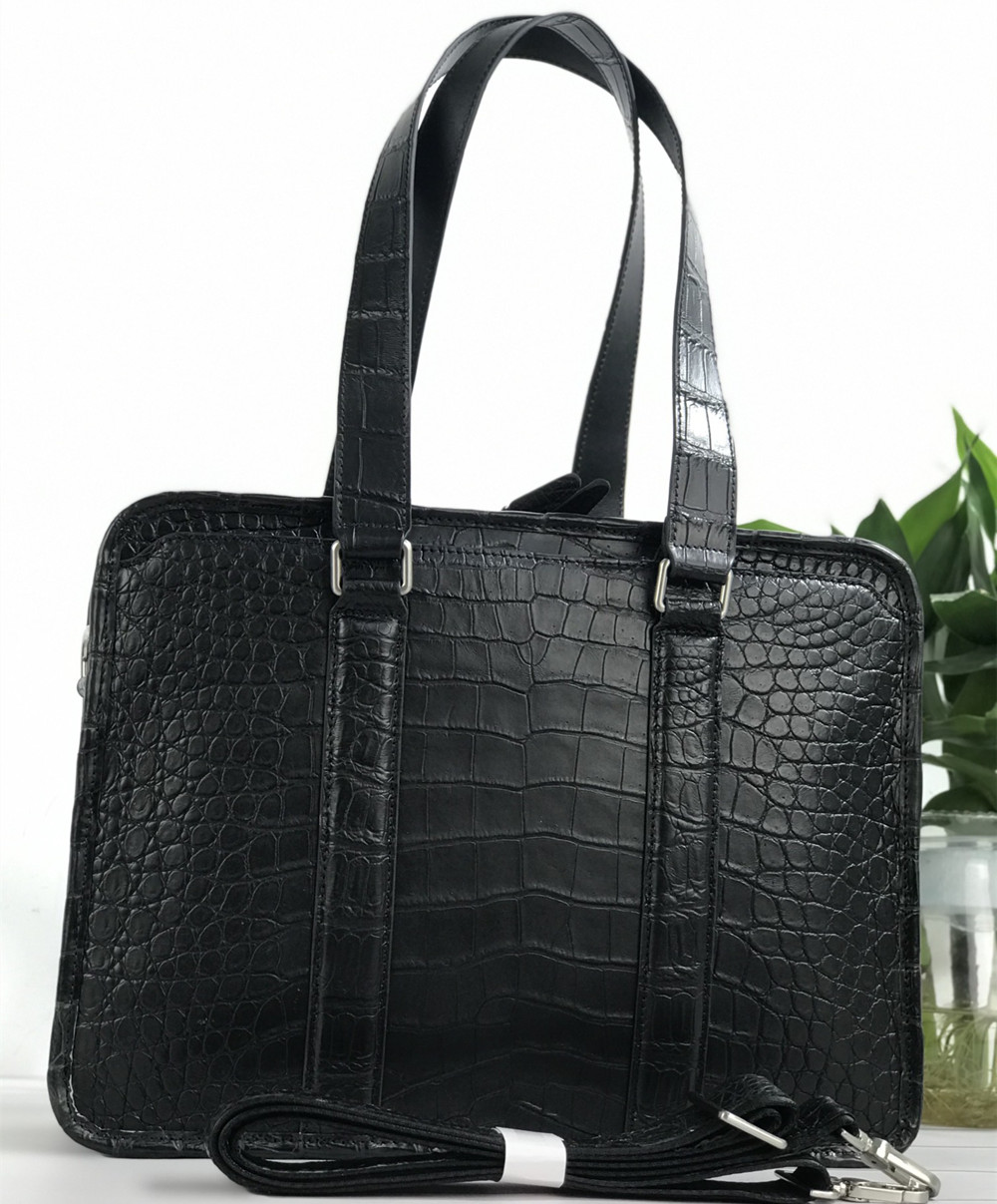 Neue Krokodilleder-Laptoptasch – Luxury Bags Tote Bewertung und Preis